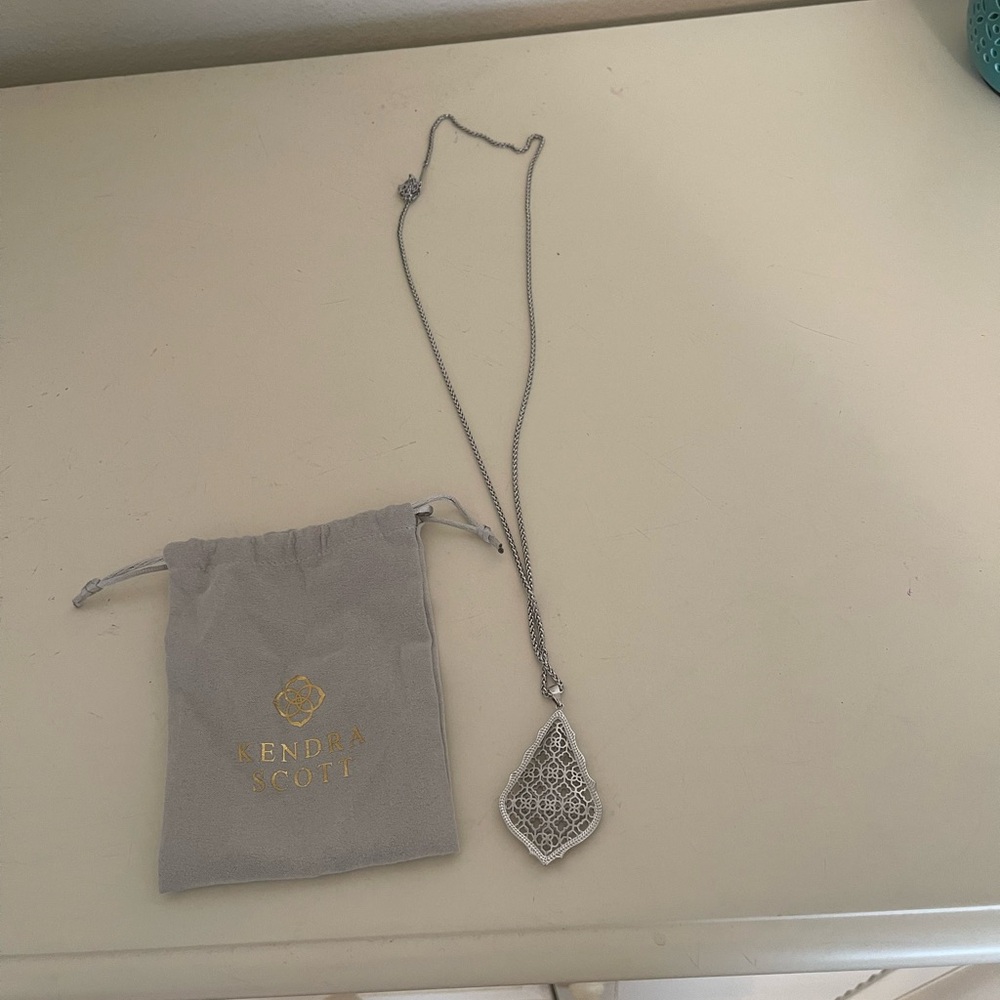 Kendra Scott Aiden Silver Necklace